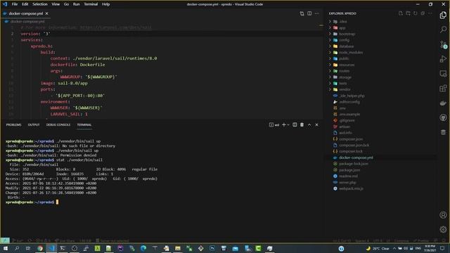 Installing Laravel Sail Into Existing Project | Laravel docker In Arabic Part-2 смотреть онлайн