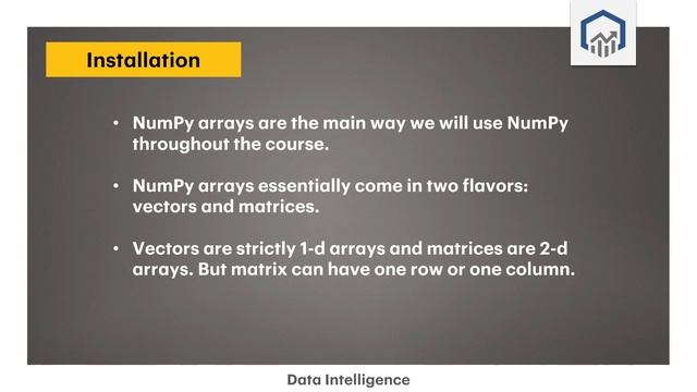 NumPy - Python Introduction and Installation | Data Intelligence смотреть онлайн