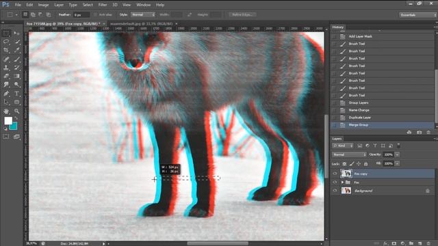 Glitch effect in Photoshop CS6 [Photoshop Tutorial #3] смотреть онлайн
