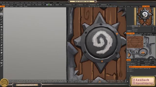 Modeling with Leoluch - Лекция по Hand Paint, азы смотреть онлайн