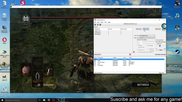 Dark Souls Infinite souls inmortal and more Cheat Engine смотреть онлайн