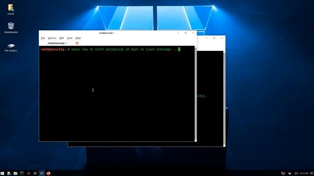 auto start PostgreSQL at boot in Kali смотреть онлайн