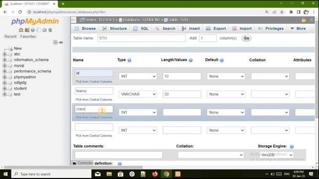 create mysql database and table in phpmyadmin #php #coding #programming #website #code #web #php8 смотреть онлайн