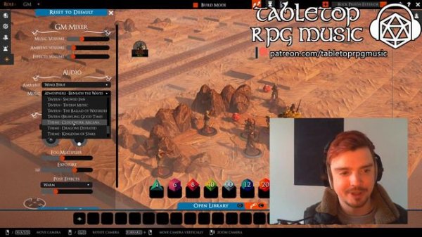 Custom Music in TaleSpire - Tabletop RPG Music mod