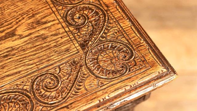 Античный дубовый стол в викторианском стиле смотреть онлайн