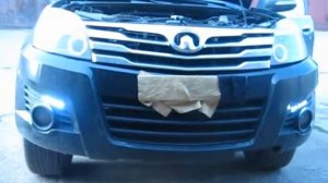 Ходовые огни на ХОВЕР H3 (перезалив)