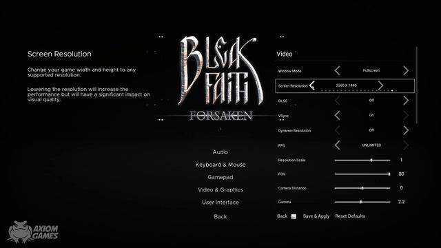 Bleak Faith: Forsaken - Game Settings смотреть онлайн