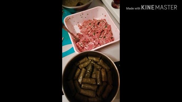 Долма из виноградных листьев. смотреть онлайн
