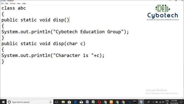 Function Overloading In Java - Compile Time Polymorphism In Java/OOP - Polymorphism - YouTube смотреть онлайн