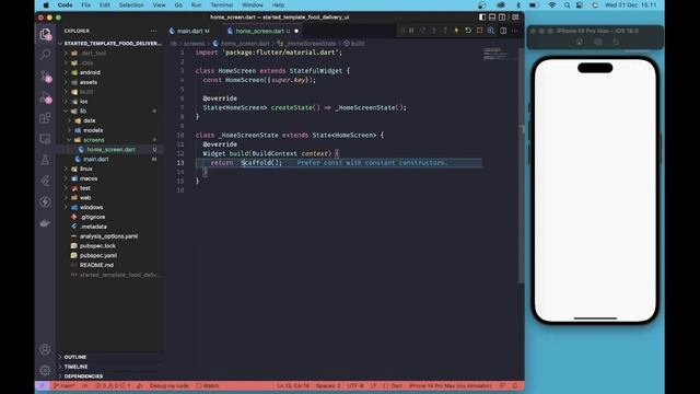 Studi Kasus Flutter Widget - Food Delivery UI (App Bar) #2 #flutter #widget #ui #figma #vscode смотреть онлайн