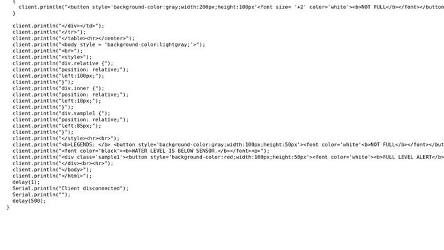 Arduino: On compiling I get #endif without #if error. Here is the code. Please help! смотреть онлайн