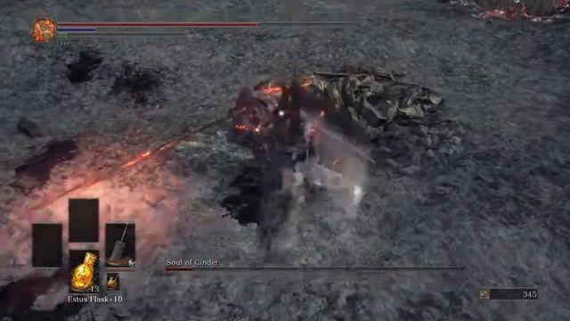 DARK SOULS 3 - Soul of Cinder vs Ultra Greatsword смотреть онлайн