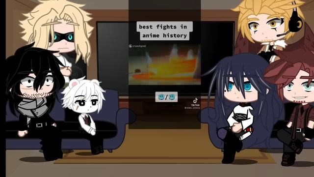 Bnha/Past Pro Heroes react to deku смотреть онлайн