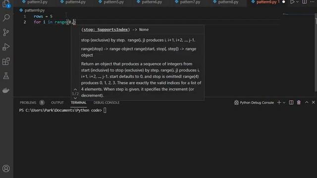 Another reverse number of pattern in python | Python Pattern Example смотреть онлайн
