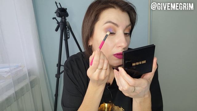 Впечатления| Oattbe bb cream, консилер becca и note| макияж фиолетовым от Pat McGrath и mac swirl смотреть онлайн