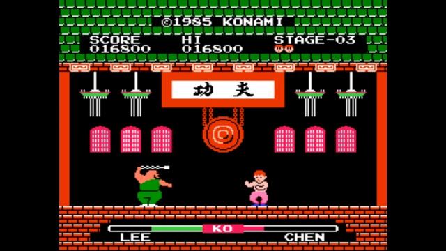 Yie ar kung-fu (Полное прохождение) NES смотреть онлайн