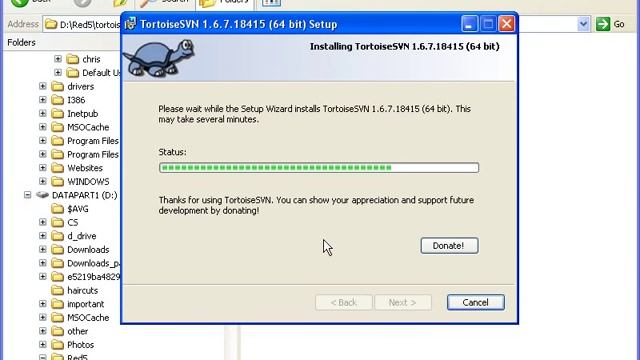 06- Install Subversion (TortoiseSVN) on Windows (to use with Red5) смотреть онлайн