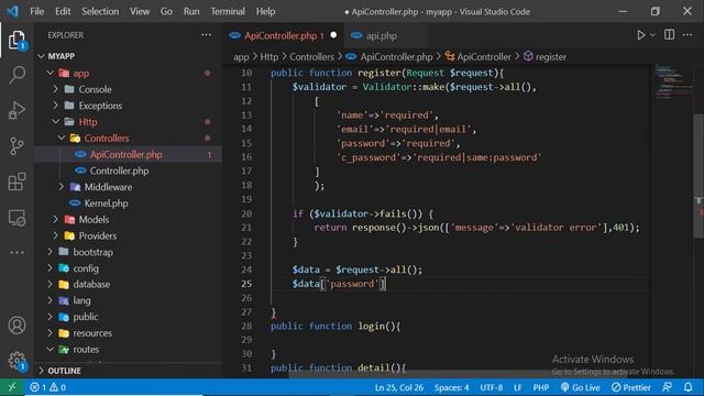 Laravel 8 in Tamil - 53 - Passport API Authentication | Login & Register смотреть онлайн