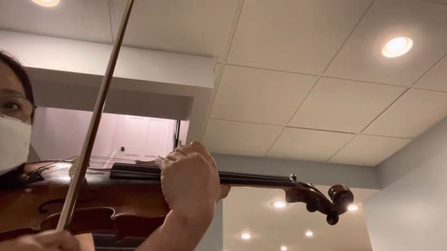 Viola 3 octaves D major, ILMEA high school level, with metronome смотреть онлайн