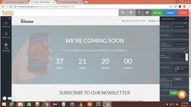 How to add custom javascript, fav icon, page tittle etc..? смотреть онлайн