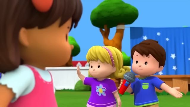 RAINBOW RACE | Little People | Cartoons For Kids | WildBrain Little Jobs