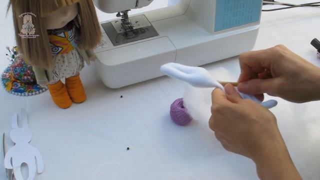 Шьем зайца для куколки смотреть онлайн
