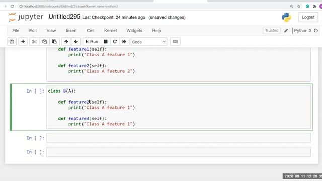 Class 60 ( 12 pm batch ) inheritance and operator overloading (Python OOP) смотреть онлайн