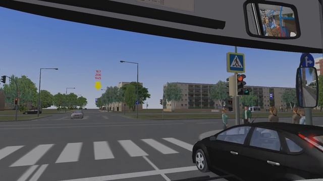 OMSI 2 - Новый МАЗ 206-486 2021 Москва, 206 маршрут + голосовой информатор. смотреть онлайн