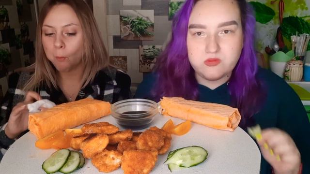 Mukbang Мукбанг Шаверма Запрет мата Вредные привычки смотреть онлайн
