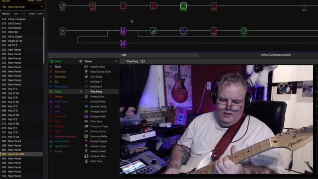 Fender Ed O'Brien Strat and Line 6 Helix Diatonic Pad Presets смотреть онлайн