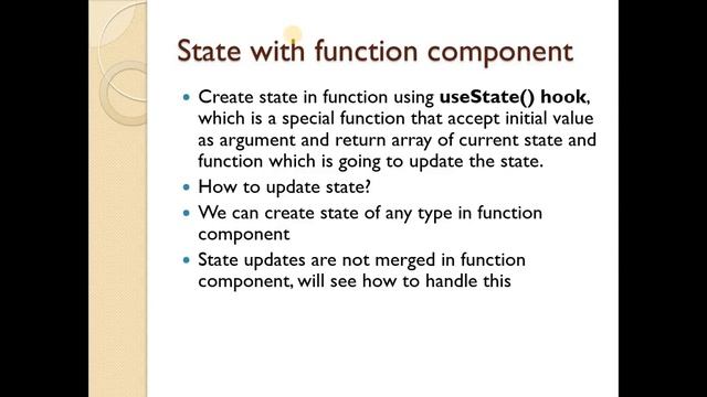 #10 : state in functional component react | usestate in functional component | state management смотреть онлайн
