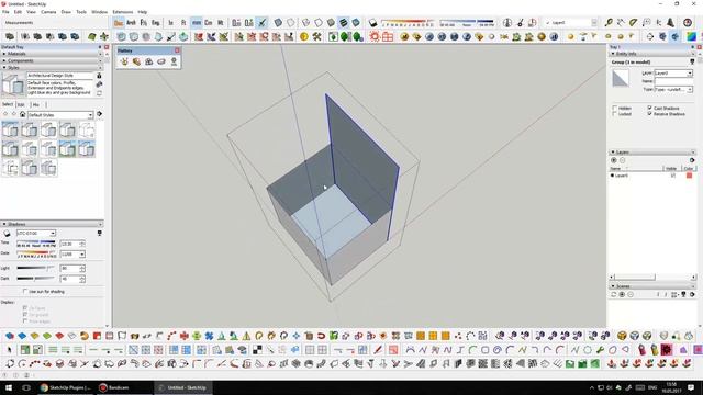 Плагин Flattery, создание разверток в SketchUp смотреть онлайн