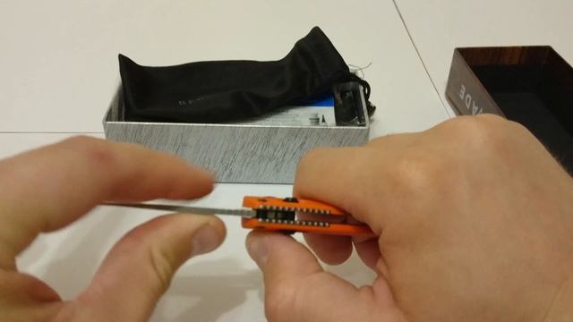 Складной нож! Benchmade Taggedout 15535! Lightweight Slim Hunting Knife! смотреть онлайн