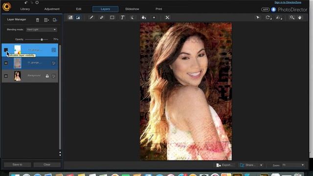 Photodirector 8 Tutorial change background using layers - Spoken step-by-step смотреть онлайн