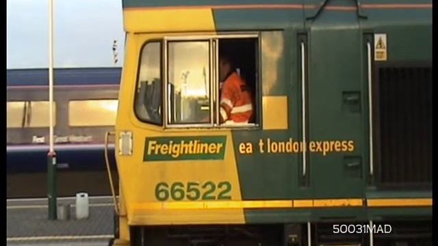 Freightliner 66522/66596 At BristolTempleMeads 28/06/2008 смотреть онлайн