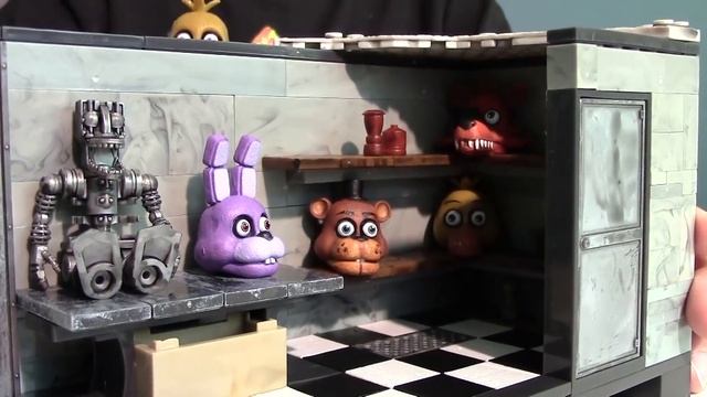 22 Five Nights at Freddy's Building Sets & FNAF Ghoulish Figures from McFarlane Toys Review смотреть онлайн
