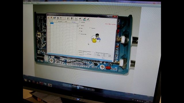 DSO-068, программирование atmega64a, фиксим баг с зависанием экрана на тесте FFT. Reset test FFT. смотреть онлайн