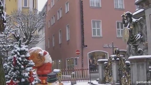 Germany, Bavaria, Straubing, Winter