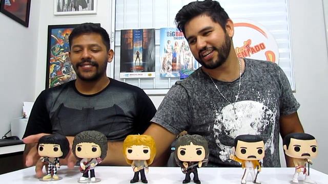 BAGUETE REVIEW - COLEÇÃO FUNKO POP QUEEN смотреть онлайн