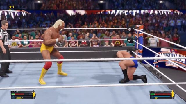 WWE 2K23 Hulk Hogan vs Bruno Sammartino смотреть онлайн