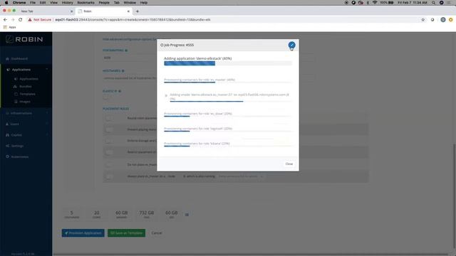 Quick Provisioning of ELK Pipeline [Elastic- Logstash- Kibana] on ROBIN.IO Cloud Native Platform. смотреть онлайн