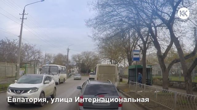 Едем по Евпатории. ИДЁТ РЕМОНТ УЛИЦ. Рассказываю о камерах и о зимнем городе. Капитан Крым смотреть онлайн