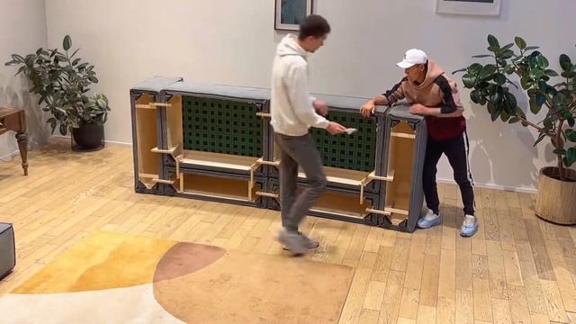 СБОРКА МОДУЛЬНОГО ДИВАНА смотреть онлайн