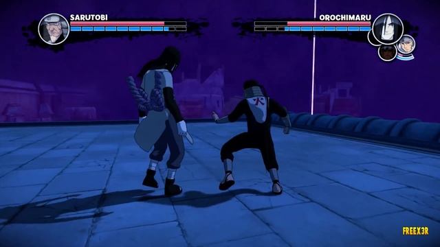 Naruto The Broken Bond - 3rd Hokage Vs Orochimaru Boss Battle & Funeral