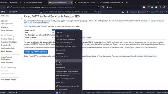 Setup AWS SES as SendMail MTA on AWS EC2 Instance смотреть онлайн