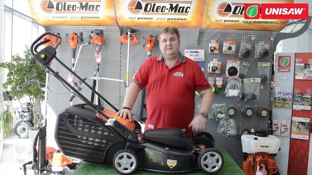 Как выбрать газонокосилку? Обзор. Газонокосилка Oleo-Mac G 48 PE смотреть онлайн