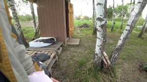 ДРОВНИК ИЗ ПОДДОНОВ