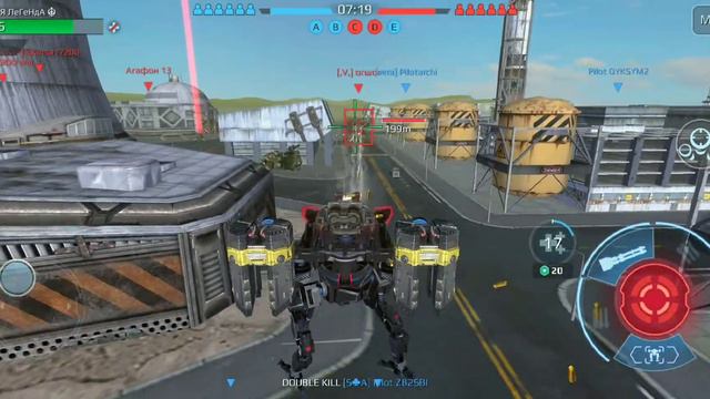 Неубиваемый ФАЛЬКОН Имеет сопротивление урона 66% War Robots смотреть онлайн