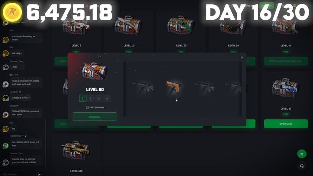 Is LEVEL 100 on CSGOROLL Worth it?!?! *30 DAYS OF DAILIES* смотреть онлайн