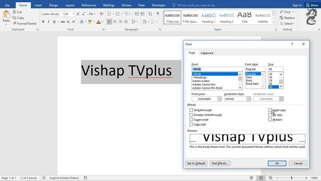 How to use small caps in word смотреть онлайн